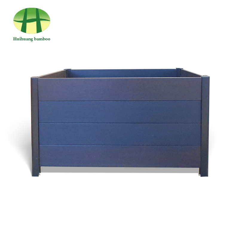 Fioriera in legno composito resistente agli agenti atmosferici per esterni Fioriera in legno composito resistente agli agenti atmosferici per esterni