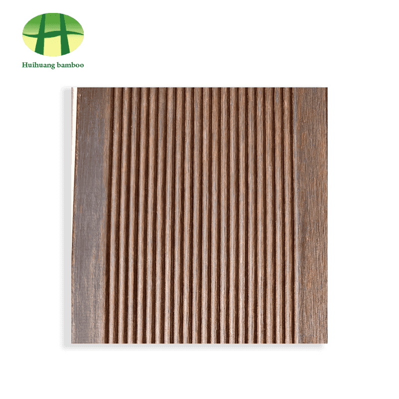 Pavimentazione in bambù a piccole onde