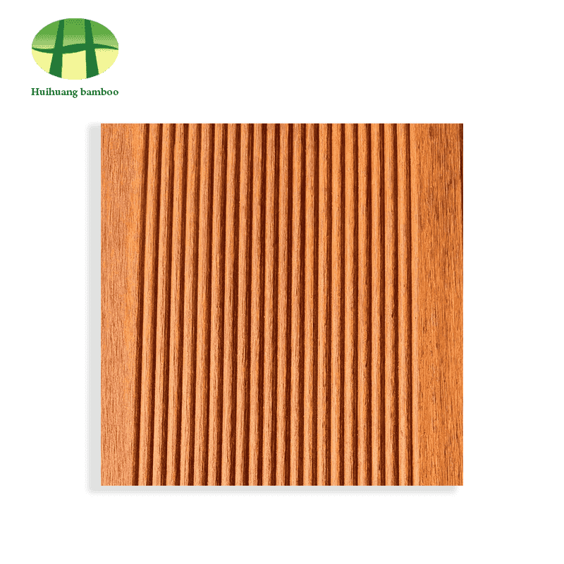 Pavimentazione in bambù a piccole onde