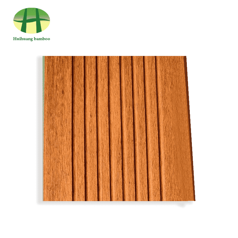 Pavimento in bambù a onde grandi