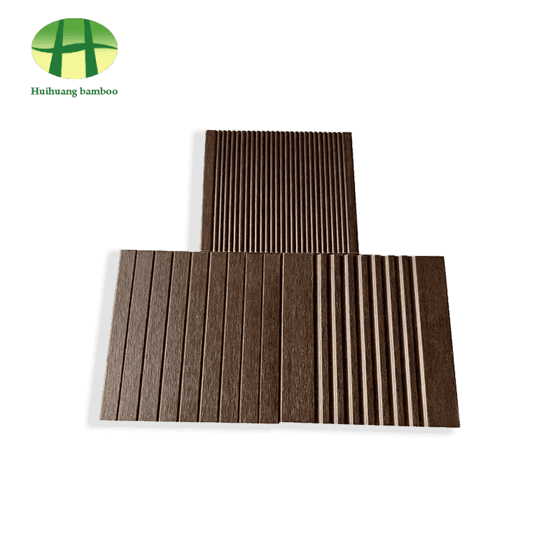 Pavimento in bambù color caffè