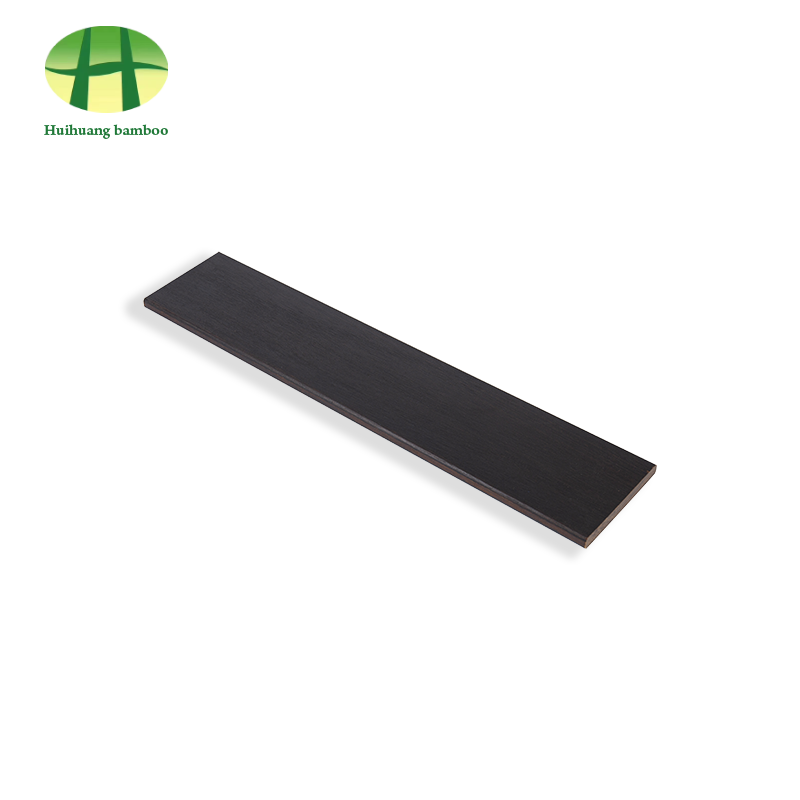 Recinzione esterna in bambù pesante carbonizzato