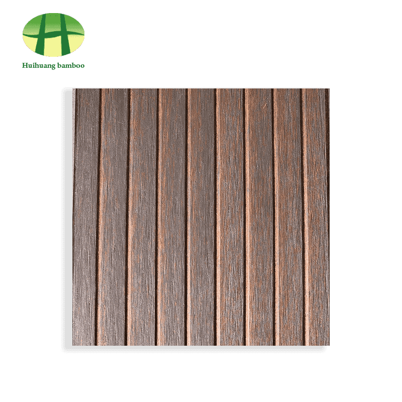Pavimento in bambù con scanalatura piccola