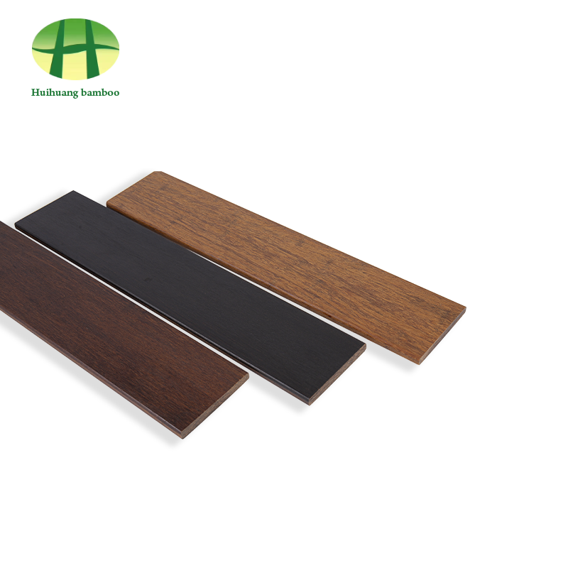 Recinzione esterna in bambù pesante carbonizzato