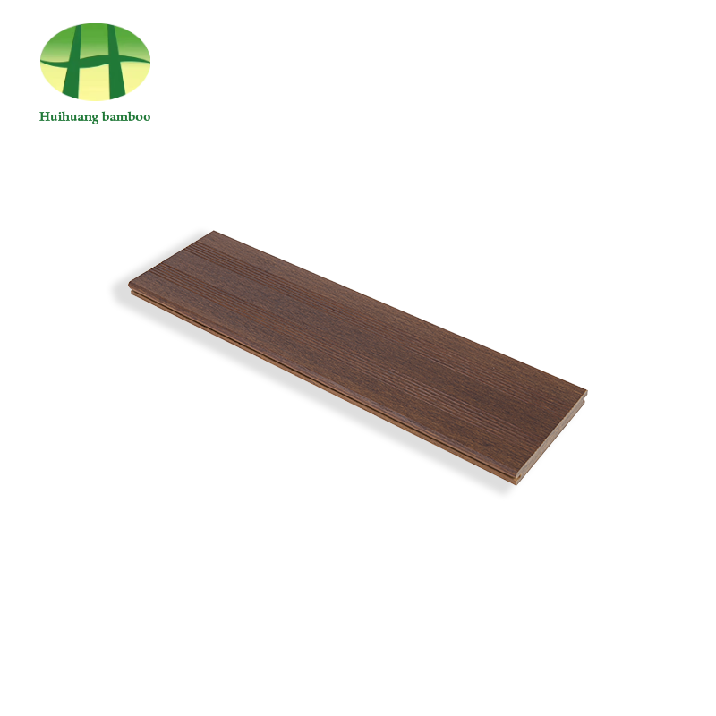 Pavimento in bambù color caffè