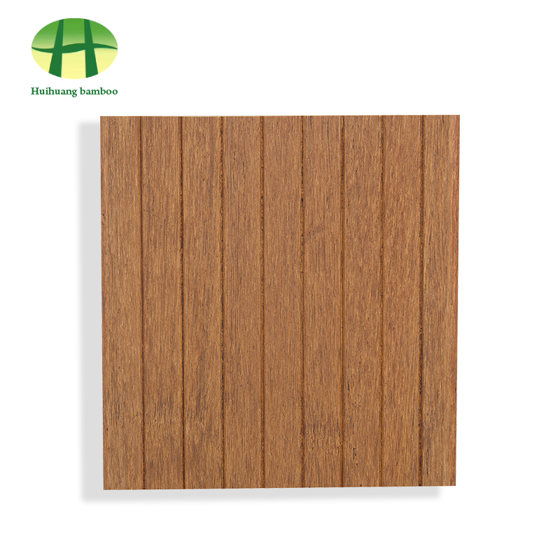 Pavimento in bambù con scanalatura piccola