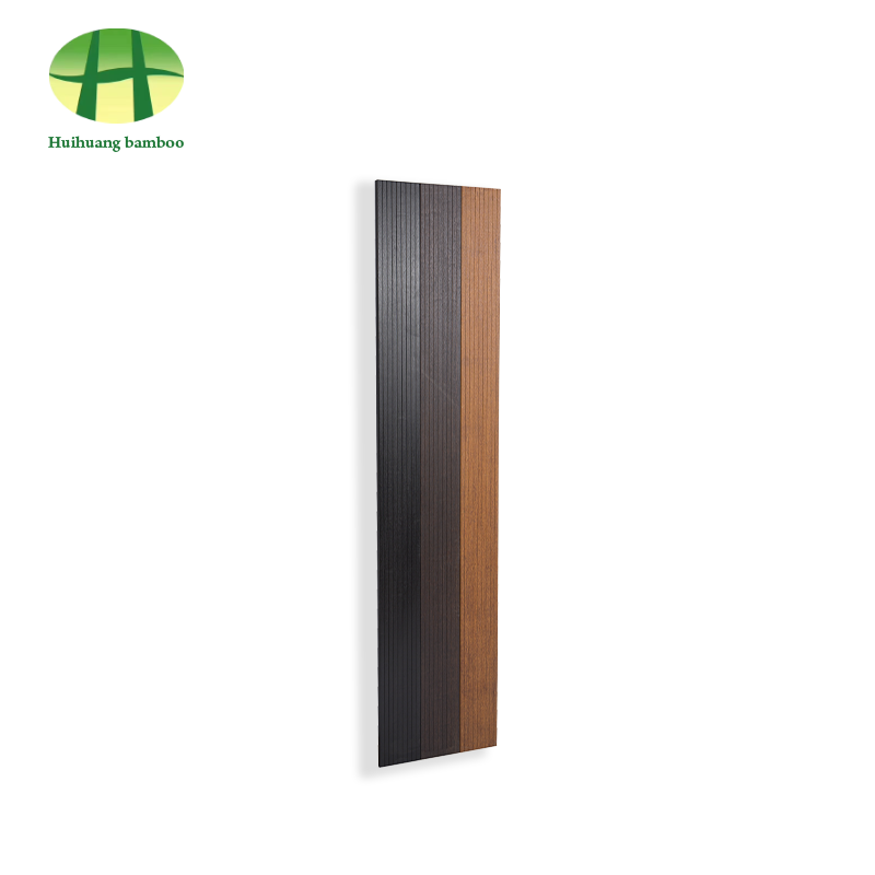 Pavimento in bambù con scanalatura piccola
