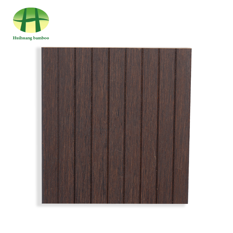 Pavimento in bambù con scanalatura piccola